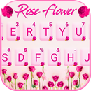 Tema Keyboard Vintage Pink Ros APK