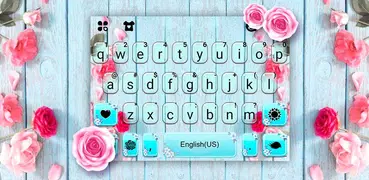 Vintage Roses Tastatur-Thema