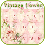 Vintageflower 主題鍵盤 圖標