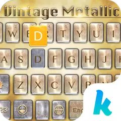 vintagemetallic 主題鍵盤