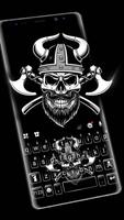 Viking Skull Affiche