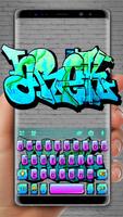 الكيبورد Wall Graffiti الملصق