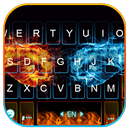 Тема для клавиатуры Water Fire APK