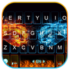 Thème de clavier Water Fire Fi icône