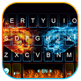 Thème de clavier Water Fire Fi icône