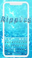 Fond de clavier Water Ripples  Affiche