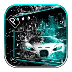 Baixar Teclado Water Splash Car 3D APK