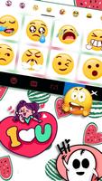 Fundo do Teclado Watermelon Do imagem de tela 2