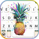 Fundo do Teclado Watercolor Pi APK