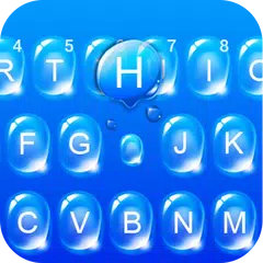 Waterdrop Tastatur-Thema APK Herunterladen