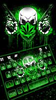 Thème de clavier Weed Guns Sku Affiche