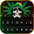 тема Weed Reggae Skull APK