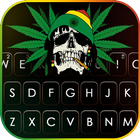 الكيبورد Weed Reggae Skull أيقونة