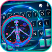 Fond de clavier Weird Alien