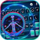 Fond de clavier Weird Alien APK