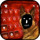 Weird Ghost Mask Dog Keyboard  APK