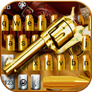 Western Gold Gun Fondo de tecl APK