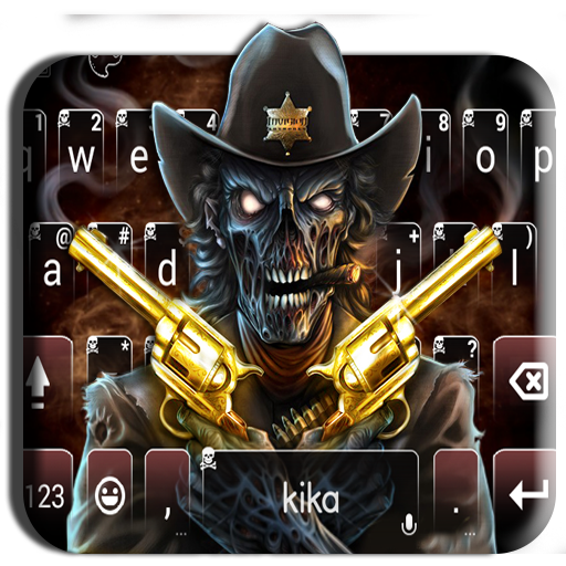 Neues Western Skull Gun Tastat