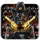 Western Skull Gun Theme APK