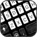 Teclado White Black Business APK