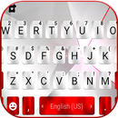 Hình nền bàn phím White Metal  APK