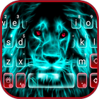 ثيم لوحة المفاتيح Wild Neon Li أيقونة