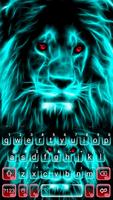 ثيم لوحة المفاتيح Wild Neon Li الملصق
