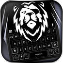 Wild Lion Black Klavye Teması APK