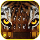خلفية الكيبورد Wild Tiger Eyes APK