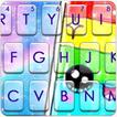 Wishing Bottle Galaxy Tastatur-Thema