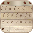 ثيم لوحة المفاتيح Wood SMS أيقونة
