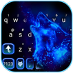 Thème de clavier Wolf Night