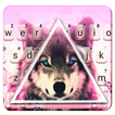 Tema Keyboard Wolf Hipster Tri