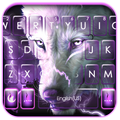 Wolf Lightning Keyboard Theme