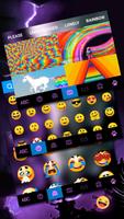 Tema Keyboard Wolf Lightning imagem de tela 3