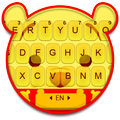 Yellow Bear Keyboard Theme