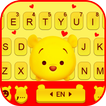 Yellow Bear Tema Papan Kekunci