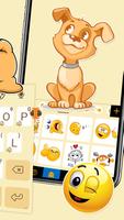 Hình nền bàn phím Yellow Paws ảnh chụp màn hình 3