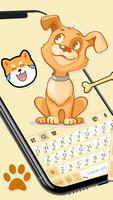 Hình nền bàn phím Yellow Paws ảnh chụp màn hình 1