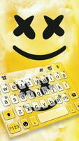 Yellow Watercolor DJ Plakat