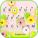 Yummy Fruity Donuts Keyboard T APK