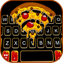 خلفية الكيبورد Yummy Signal Pizza APK