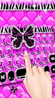 2 Schermata Luxury Butterfly Tastiera