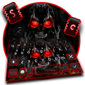 Zombie Skull Keyboard Theme