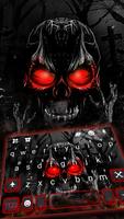 پوستر صفحه کلید Zombie Skull