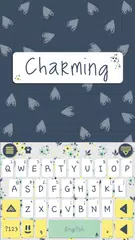 Charming Keyboard Theme APK download
