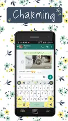 Charming Keyboard Theme APK download