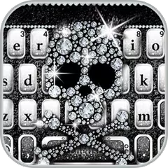 Baixar Tema Keyboard Diamondskull APK