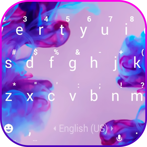 Tema de Teclado Diffusion Purp