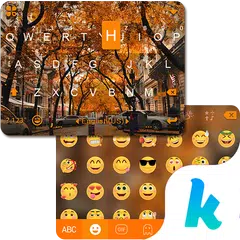 最新版、クールな Fall のテーマキーボード アプリダウンロード